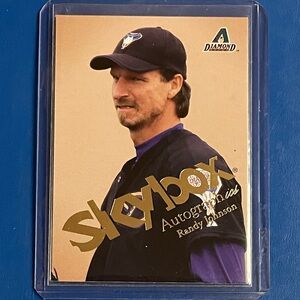Randy Johnson #49 2004 SkyBox Autographics Baseball Trading Card